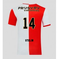 Stroje piłkarskie Feyenoord Sem Steijn #14 Koszulka Podstawowej 2025-26 Krótki Rękaw